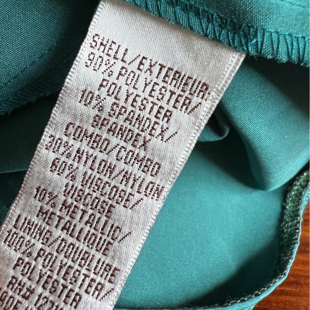 Badgley Mischka Teal Dress - Picture 16 of 16